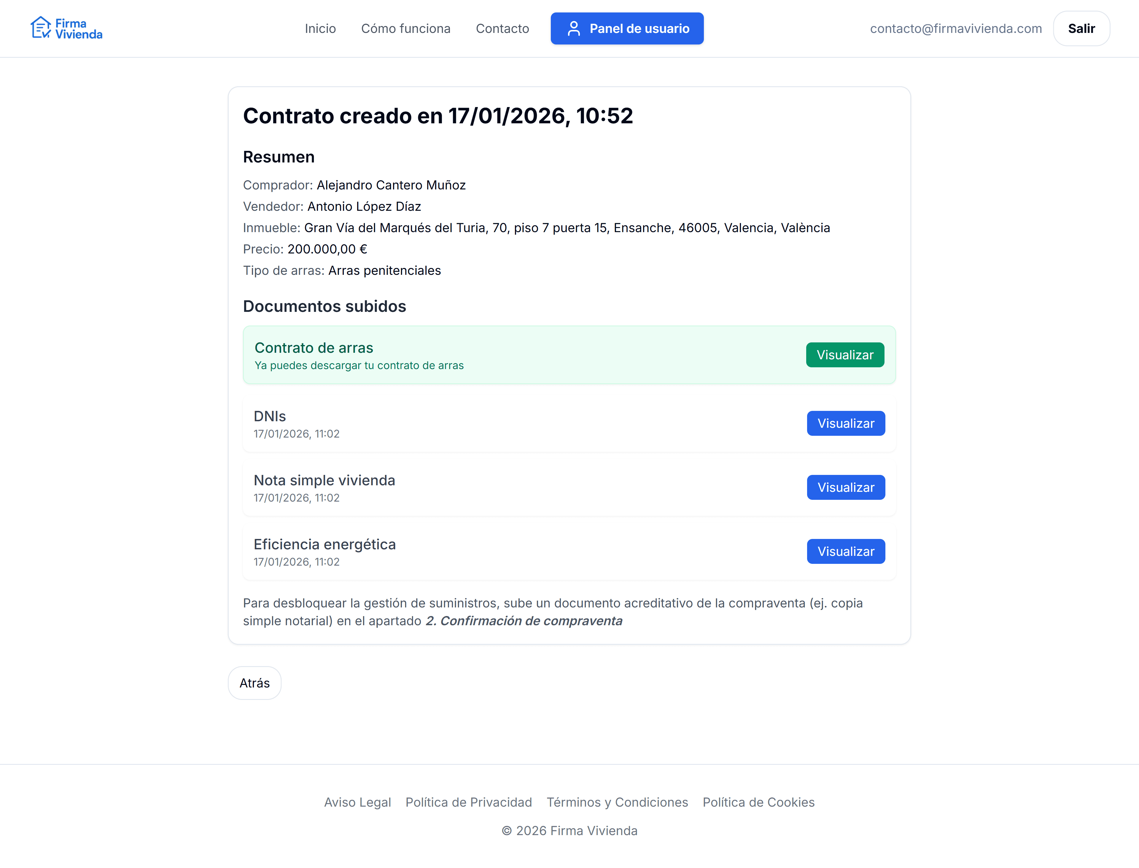 Pago de la tarifa fija mediante Stripe
